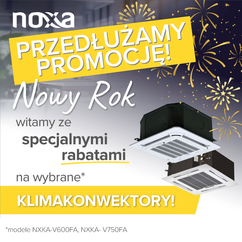 Promocja Noxa klimakonwektory kanałowe